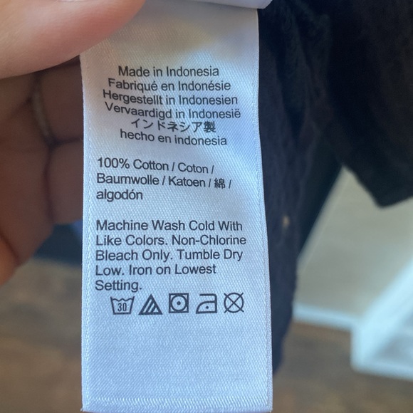 JCrew gauze popover shirt - Picture 6 of 7